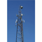 হট ডিপ গ্যালভানাইজড টিউবুলার স্টিল টাওয়ার 30m 60m Gsm কমিউনিকেশন টেলিকম