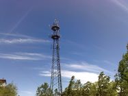 টেলিযোগাযোগের জন্য 4g Gsm Tv Antenna Radio 330km/H Angle Steel Tower