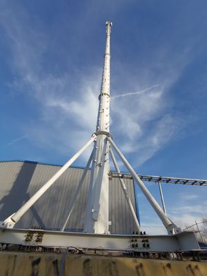 সহজ কাঠামো মনোপোল কমিউনিকেশন টাওয়ার সুবিধাজনক ইনস্টলেশন এবং ব্যবহার